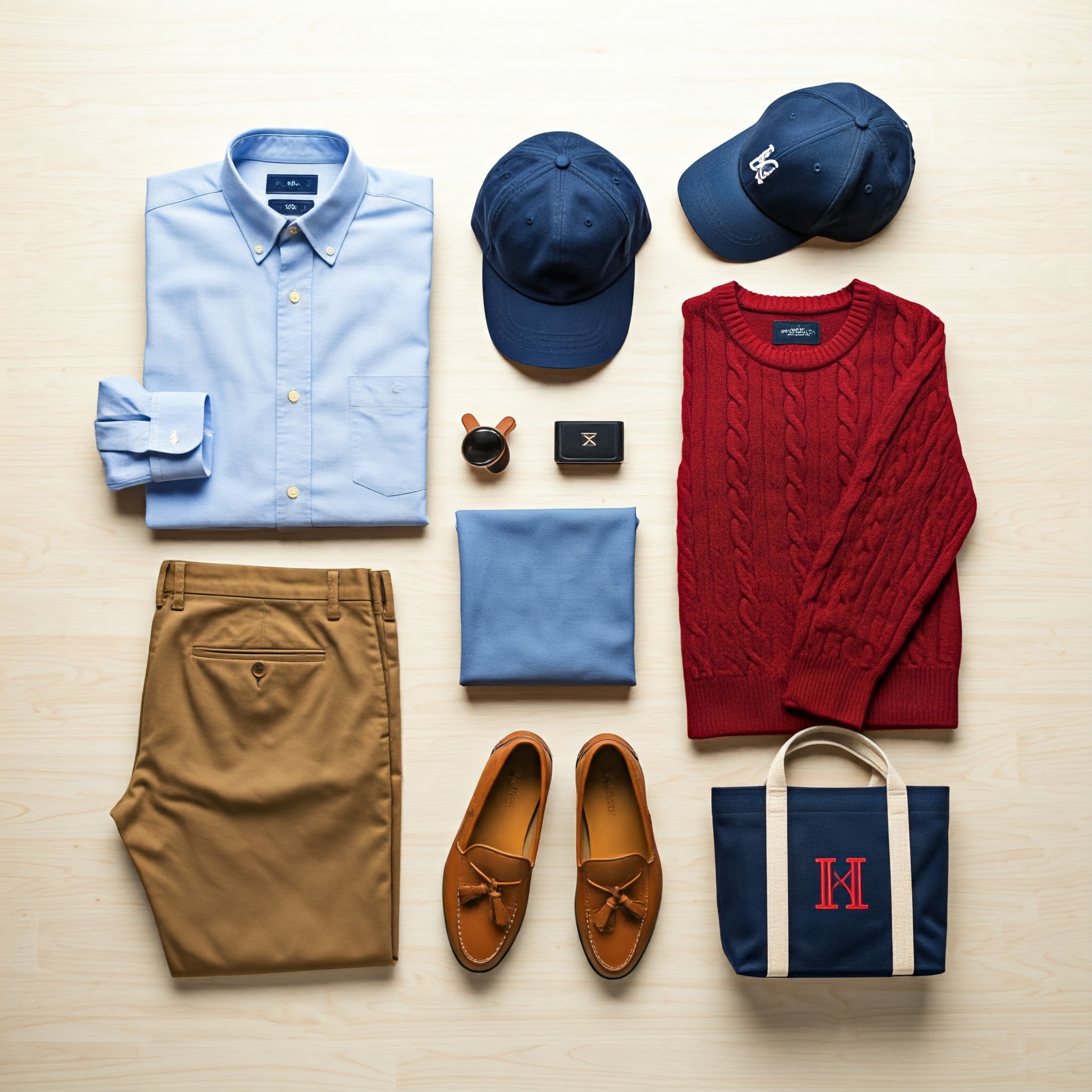 Preppy fashion style